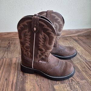 Justin Gypsy Womens Cowboy Boots Size 10 B